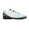 Bota X Crazyfast Messi.4 Turf Niño Silver met-Bliss blue-Core black