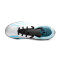 Bota X Crazyfast Messi.4 Turf Niño Silver met-Bliss blue-Core black