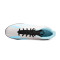 Bota X Crazyfast Messi.4 Turf Silver met-Bliss blue-Core black