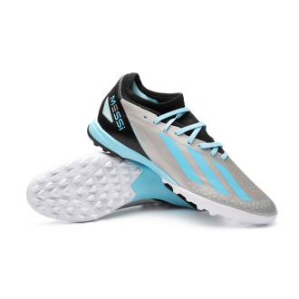 X Crazyfast Messi.3 Turf Silver met-Bliss blue-Core black