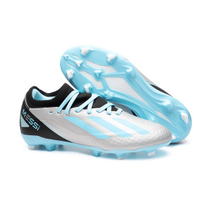 Bota de f tbol adidas X Crazyfast Messi.3 FG Ni o Silver met Bliss