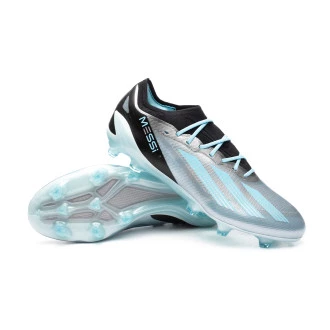 Bota X Crazyfast Messi.1 FG Silver met-Bliss blue-Core black