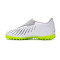Bota Predator Accuracy.4 Turf Niño Cinta Adhesiva Ftwr White-Core Black-Lucid Lemon