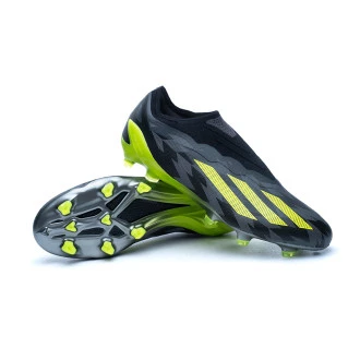 Bota X Crazyfast Injection.1 FG LL core black-team solar yellow-grey five