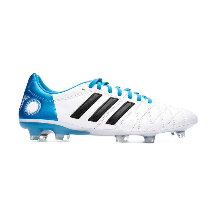 Chuteira adidas Adipure 11Pro Toni Kroos Edition FG White Core Black Solar Blue Futbol Emotion