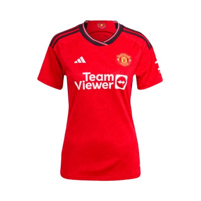 Camisola Manchester United FC Primeiro Equipamento 2023-2024 Mulher