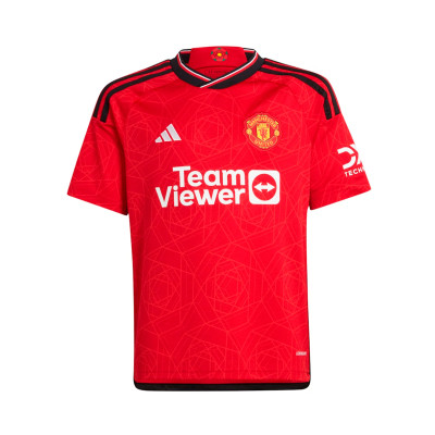 Camiseta Manchester United FC Primera Equipación 2023-2024 Niño