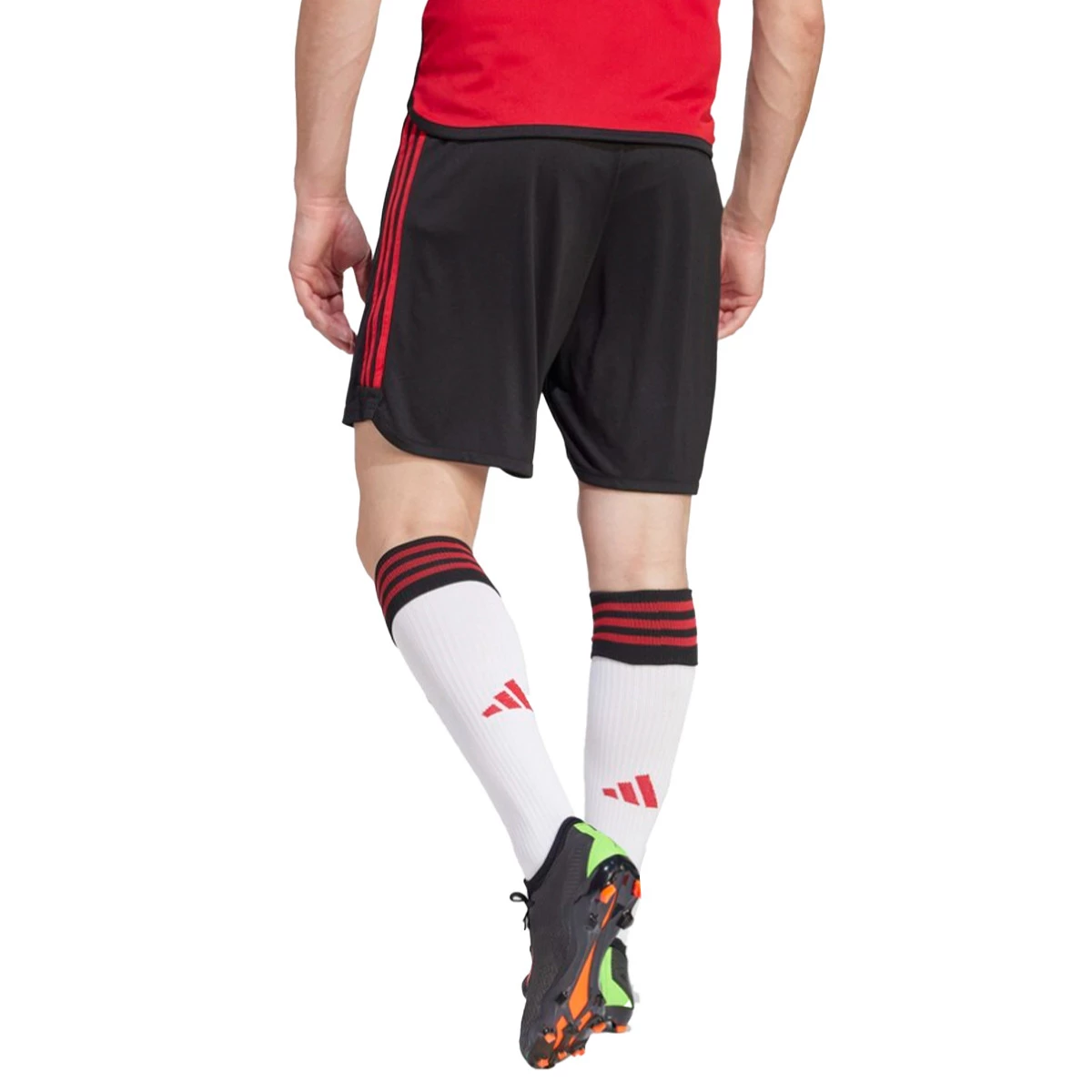Short adidas Manchester United FC Domicile 2023 2024 Noir Futbol Emotion