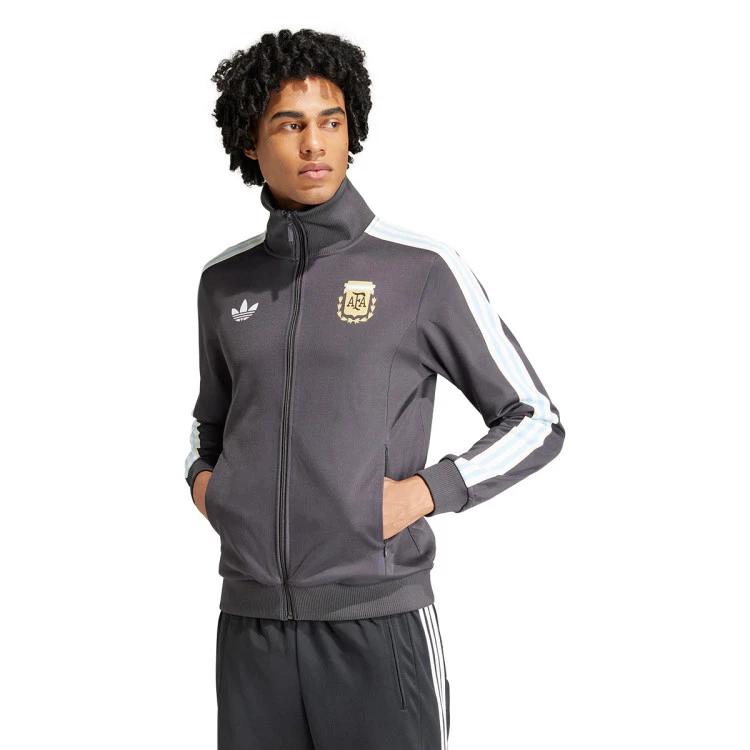Giacca adidas Argentina Fanswear 2023 2024 Utility Black Futbol Emotion