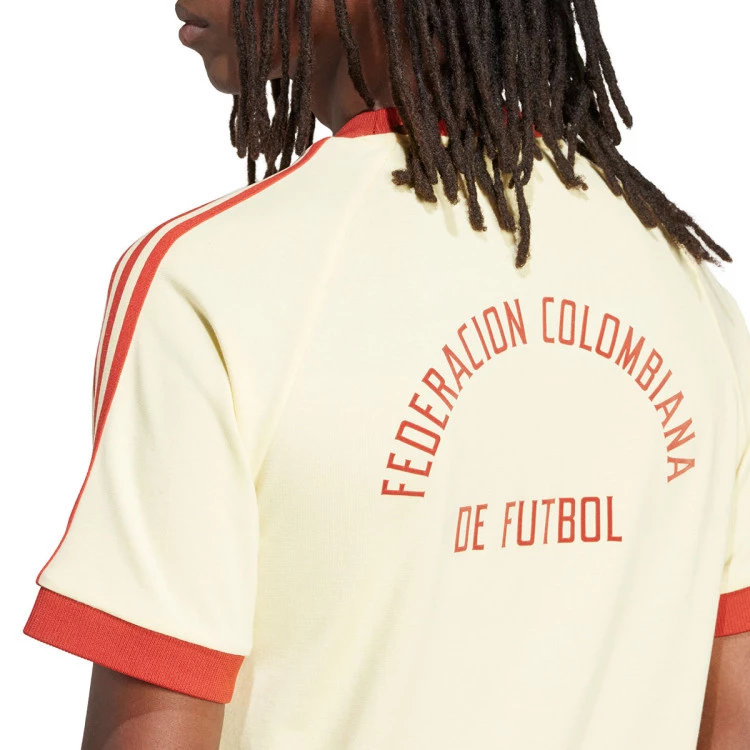Jersey adidas Colombia x Originals Fanswear 2023 2024 Almost Yellow Tribe Orange Futbol Emotion