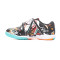 Zapatilla Evolution Cinta Adhesiva Niño Negro-Naranja