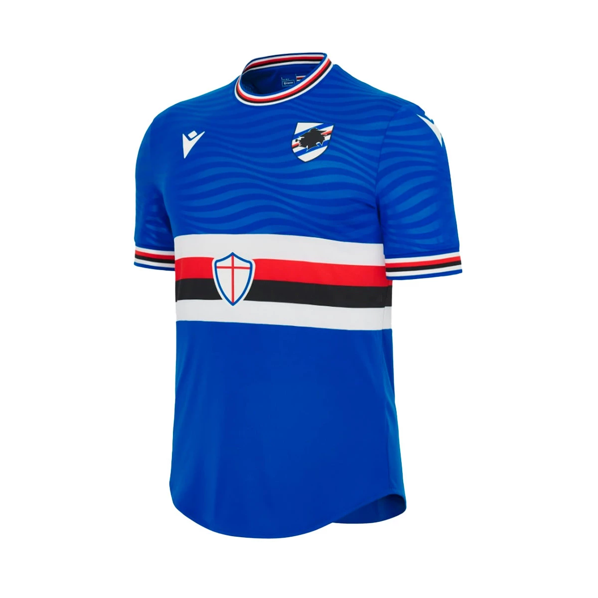 Jersey Macron UC Sampdoria Home Jersey 2023 2024 Blue Futbol Emotion
