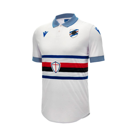 Maglia Macron UC Sampdoria Seconda Divisa 2023 2024 White Futbol Emotion