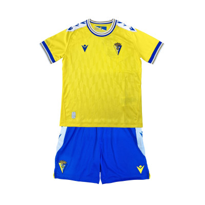 Conjunto Cadiz CF Primera Equipación 2023-2024 Niño