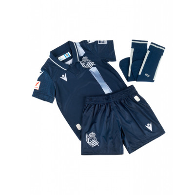 Tenue Bébé Real Sociedad Kit Extérieur 2023-2024