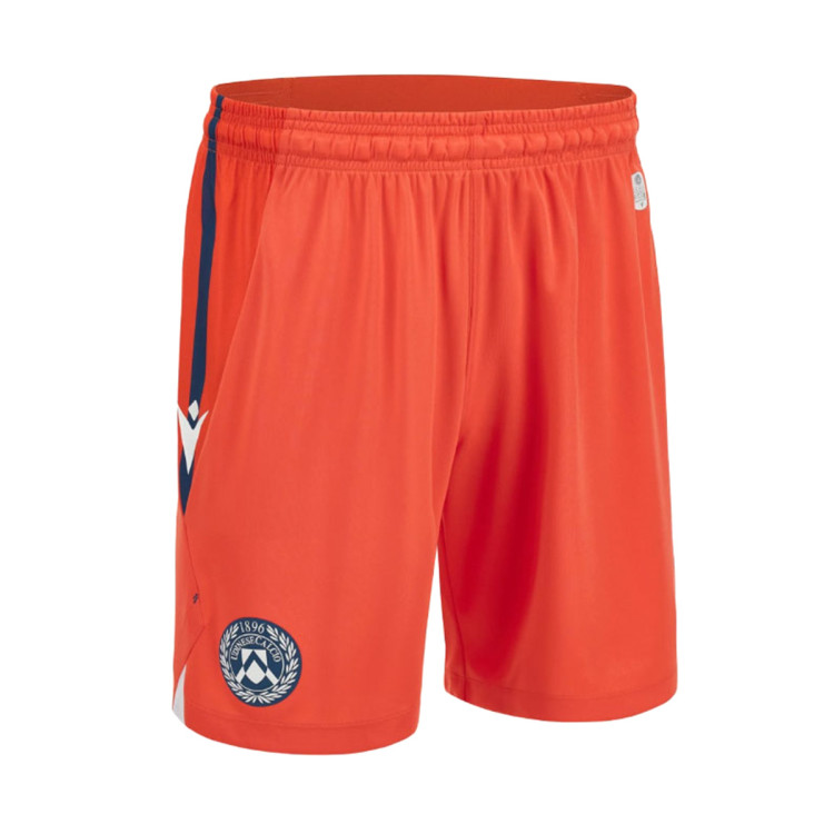 Shorts Macron Udinese Calcio Away Kit Shorts 2023 2024 Orange Futbol Emotion