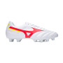 Morelia II Club FG Biały/Fiery Coral 2/Bolt 2