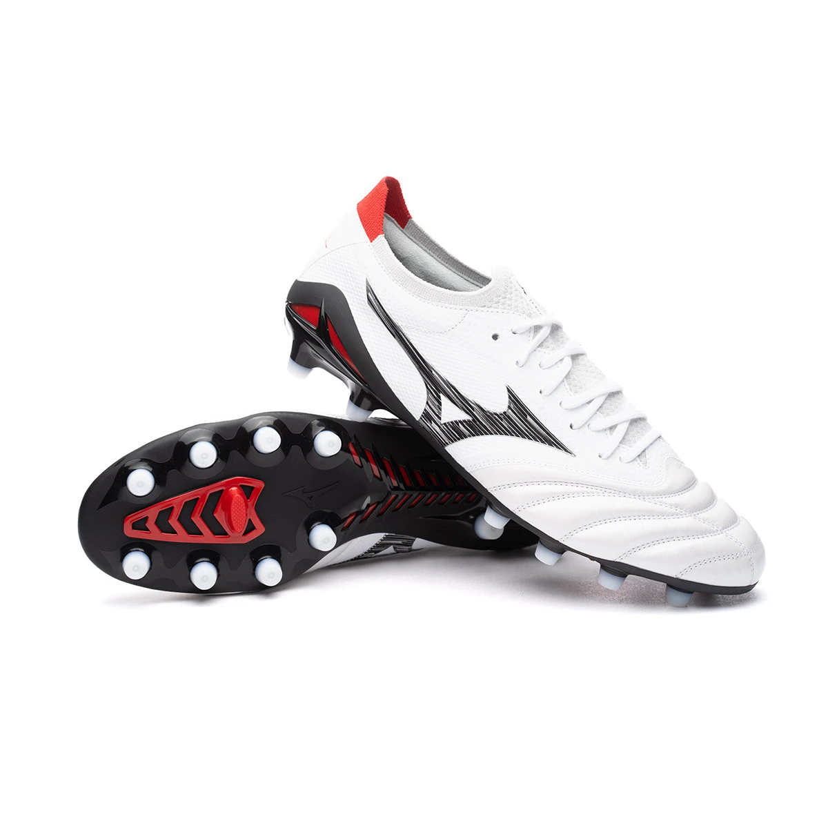 Football Boots Mizuno Morelia Neo IV Japan FG White-Black-Chinese