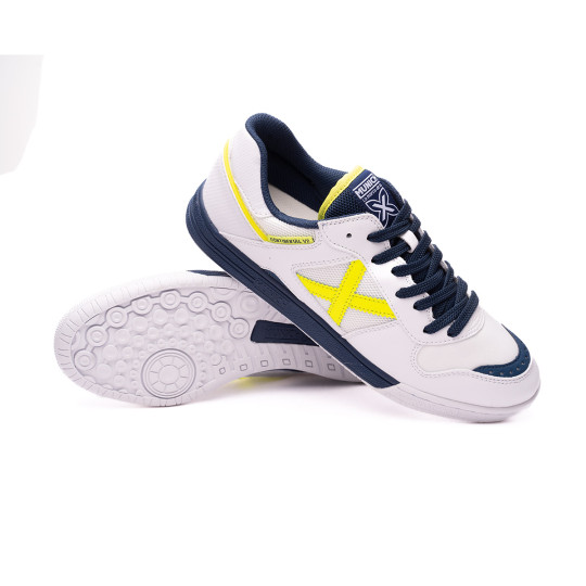 Indoor boots Munich Continental V2 WHITE Futbol Emotion