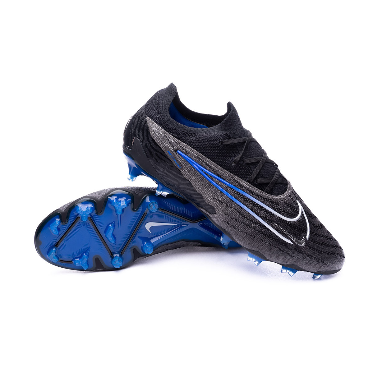 Nike, Phantom GX Elite Firm Ground Football Boots, Black/Chrome