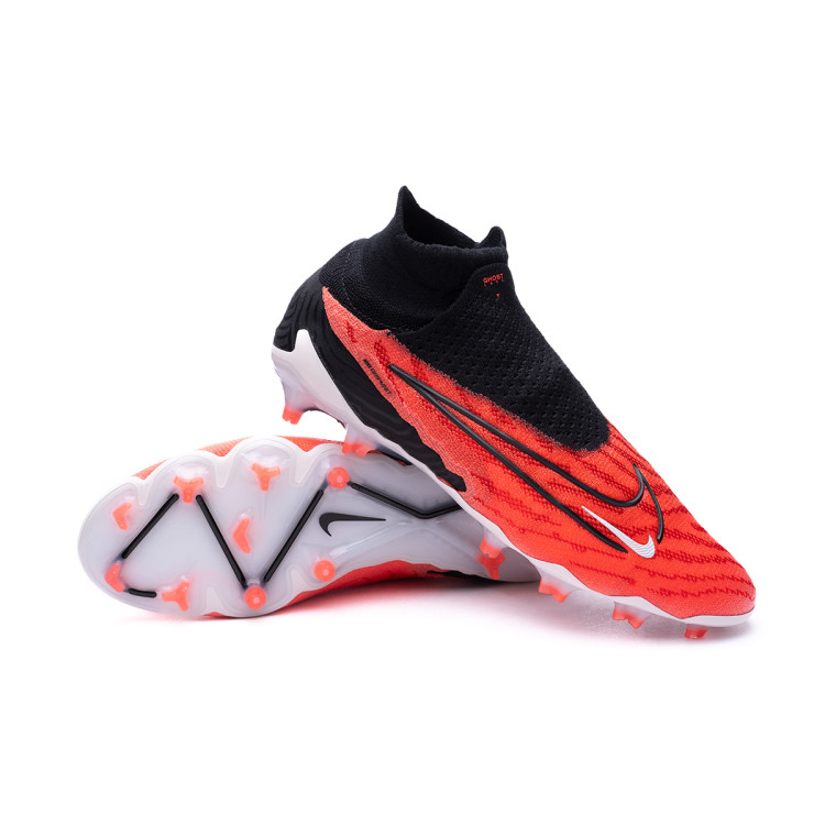 Football Boots Nike Phantom GX Elite Dynamic Fit FG Brt Crimson Black White Univ Red Futbol Emotion