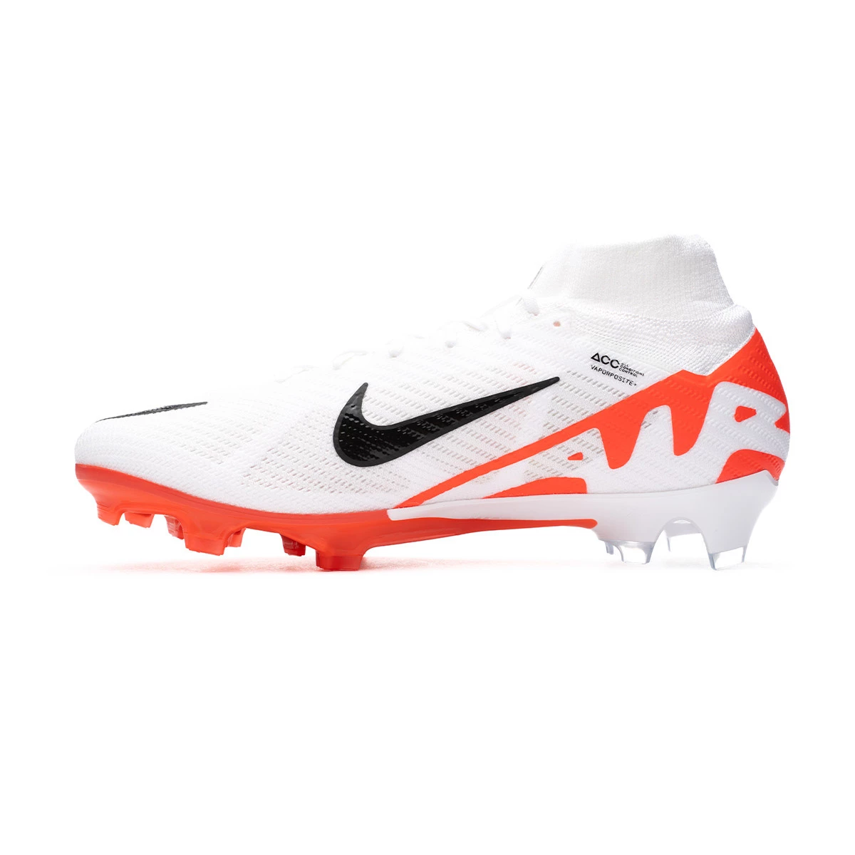 Nike Performance JR MERCURIAL 9 CLUB TF UNISEX - Botas de fútbol multitacos  - bright crimson/white/black/rojo 