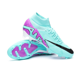 Zoom Mercurial Superfly 9 Pro FG Hyper Turq-Fuchsia Dream-Schwarz-Weiß