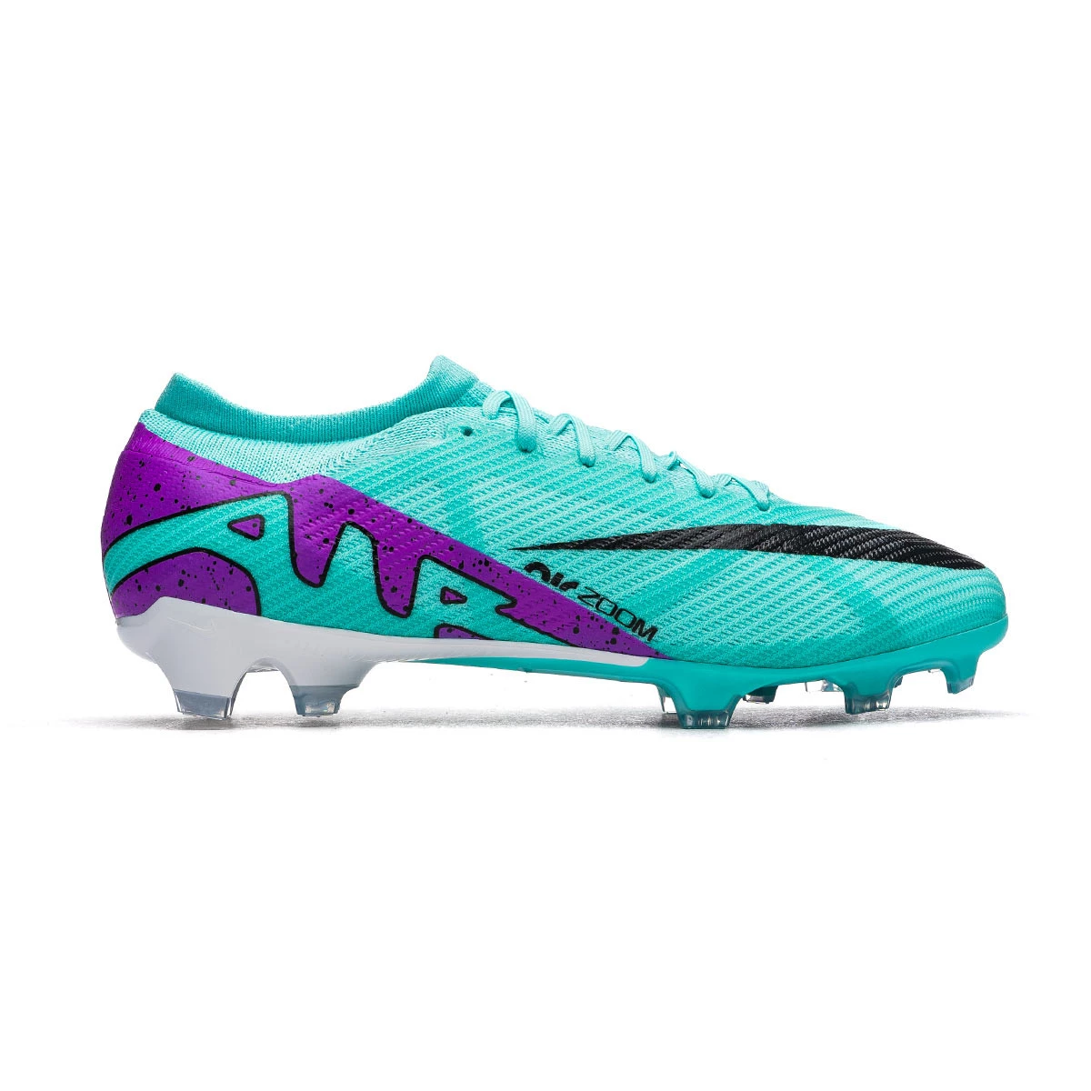 Football Boots Nike Zoom Mercurial Vapor 15 Pro FG Hyper Turq Fuchsia Dream Black White Futbol Emotion