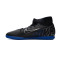 Zapatilla Mercurial Superfly 9 Club IC Black-Chrome-Hyper Royal