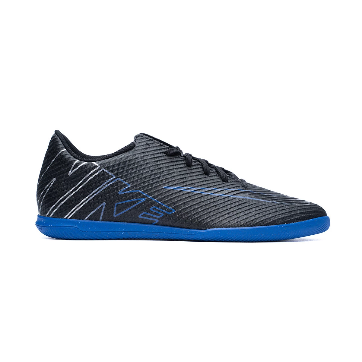 Indoor boots Nike Mercurial Vapor 15 Club IC Black Chrome Hyper Royal Futbol Emotion