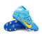 Bota Mercurial Superfly 9 Club Kylian Mbappé FG/MG Niño Baltic Blue-White