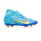 Bota Mercurial Superfly 9 Club Kylian Mbappé FG/MG Niño Baltic Blue-White
