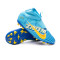 Nike Kids Zoom Mercurial Superfly 9 Academy Kylian Mbappé AG Football Boots