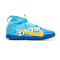 Bota Zoom Mercurial Superfly 9 Academy Kylian Mbappé Turf Niño Baltic Blue-White