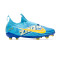 Bota Zoom Mercurial Vapor 15 Academy Kylian Mbappé FG/MG Niño Baltic Blue-White