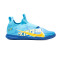Zapatilla Zoom Vapor Superfly 9 Academy Kylian Mbappé IC Niño Baltic Blue-White