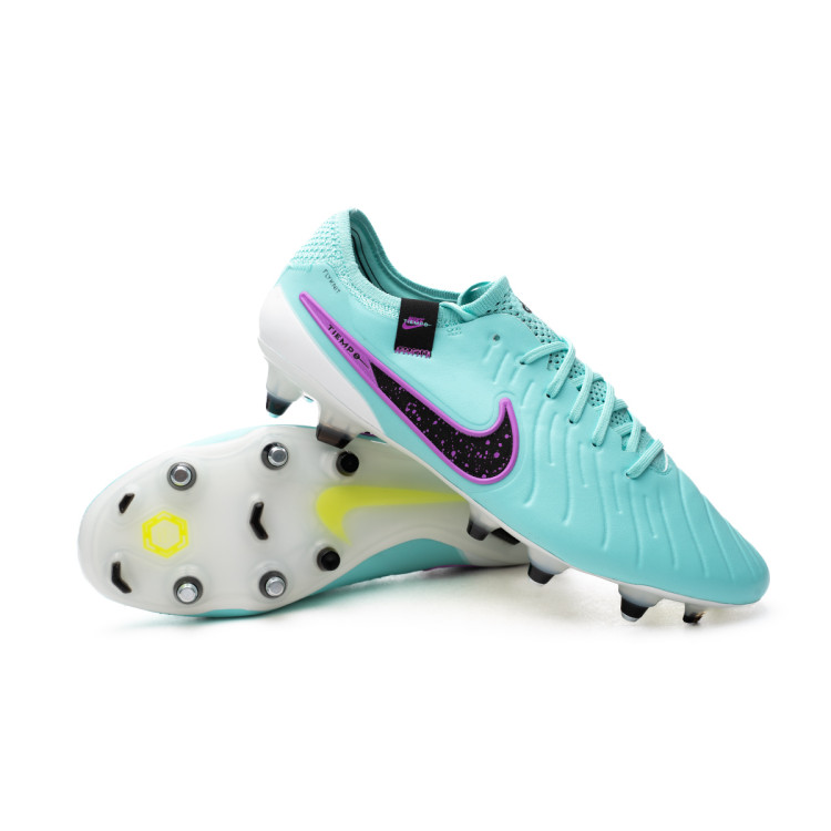 Scarpe Nike Tiempo Legend 10 Elite SG-Pro AC Hyper Turq-Black-Fuchsia Dream  - Fútbol Emotion