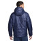 Chaqueta Paris Saint-Germain FC Fanswear 2023-2024 Blackened Blue-Gold Suede