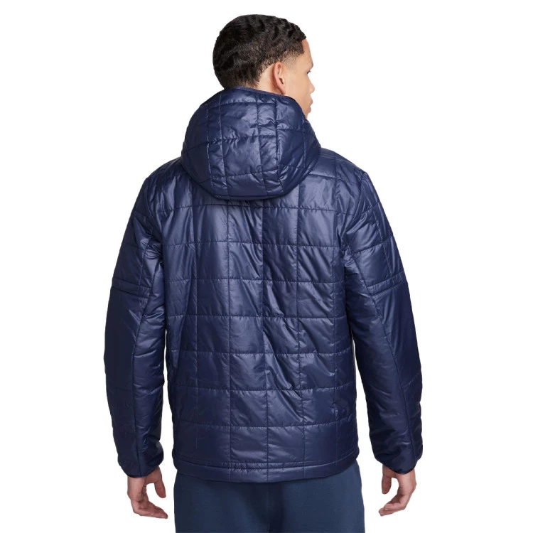 Jacket Nike Paris Saint Germain FC Fanswear 2023 2024 Blackened Blue Gold Suede Futbol Emotion