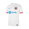 Camiseta FC Barcelona Segunda Equipación 2023-2024 White-Royal Blue-University Red