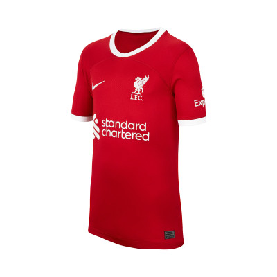 Camisola Liverpool FC Primeiro Equipamento 2023-2024 Criança