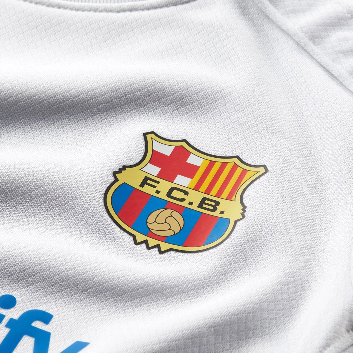 Camiseta Nike FC Barcelona Segunda Equipación 2023-2024 Niño White-Royal  Blue-University Red - Fútbol Emotion