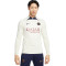 Sudadera Paris Saint-Germain Training 2023-2024 Coconut Milk-Blackened Blue