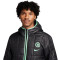 Chaqueta Chelsea FC Fanswear 2023-2024 Black-Black-Mint Foam