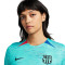 Camiseta FC Barcelona Tercera Equipación 2023-2024 Mujer Light Aqua-Royal Blue-University Red-Black