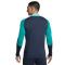 Sudadera FC Barcelona Training 2023-2024 Thunder Blue-Light Aqua-Energy