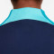Sudadera FC Barcelona Training 2023-2024 Niño Thunder Blue-Light Aqua-Energy