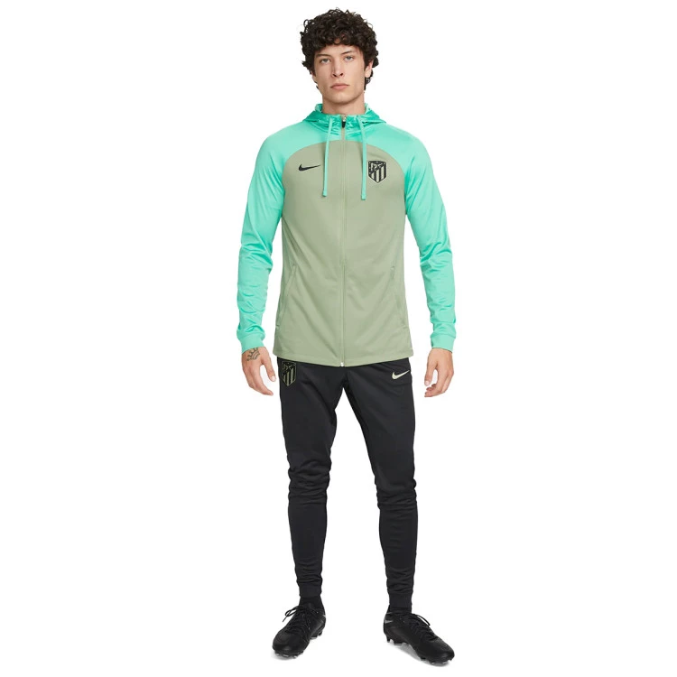 Black and green nike tracksuit deals