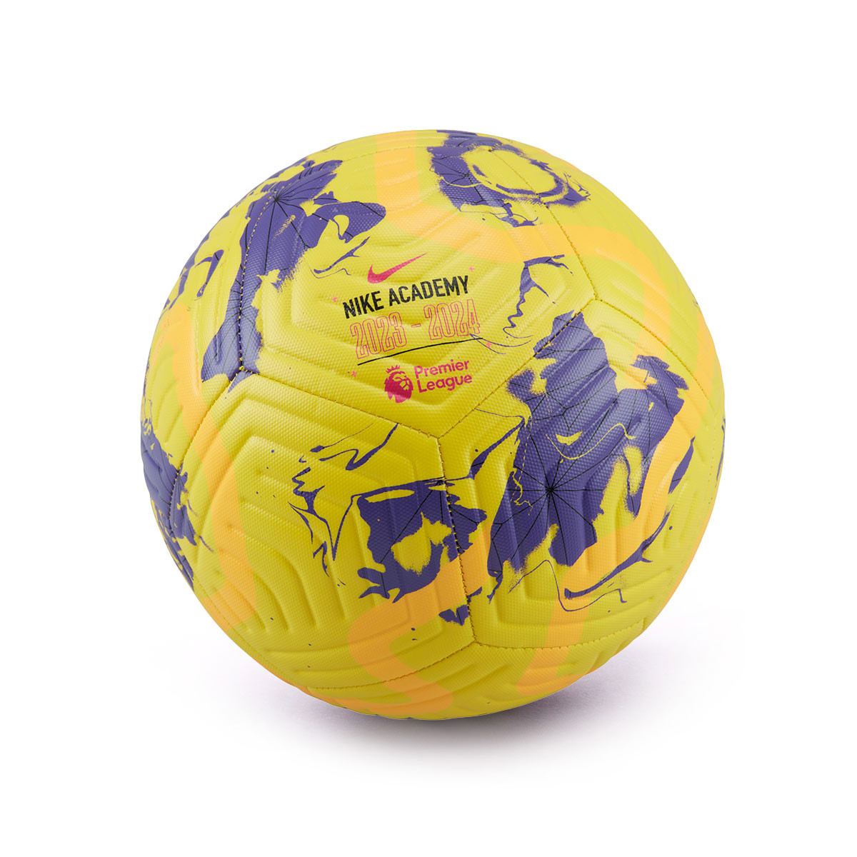 Bola de Futebol Nike Premier League Flight 2022-2023 Hi-Vis Yellow-Purple -  Fútbol Emotion