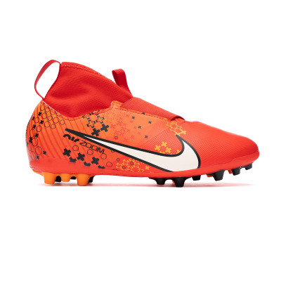 Chuteira Jr Zoom Mercurial Superfly 9 Academy MDS AG Criança